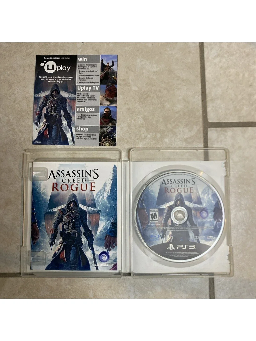Assassin's Creed: Rogue Limited Edition Sony PlayStation 3 PS3 Tested & Working